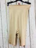 SPANX #394 Slimplicity High Waist Mid-Thigh Shorts, Sand Castle - Size SMALL