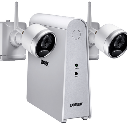 NEW LOREX Wire Free Security System With 2 cameras and batteries 16 GB LHWF16G32