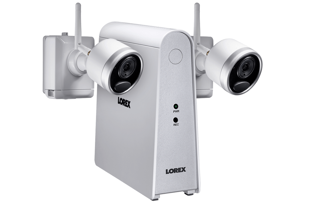 NEW LOREX Wire Free Security System With 2 cameras and batteries 16 GB LHWF16G32
