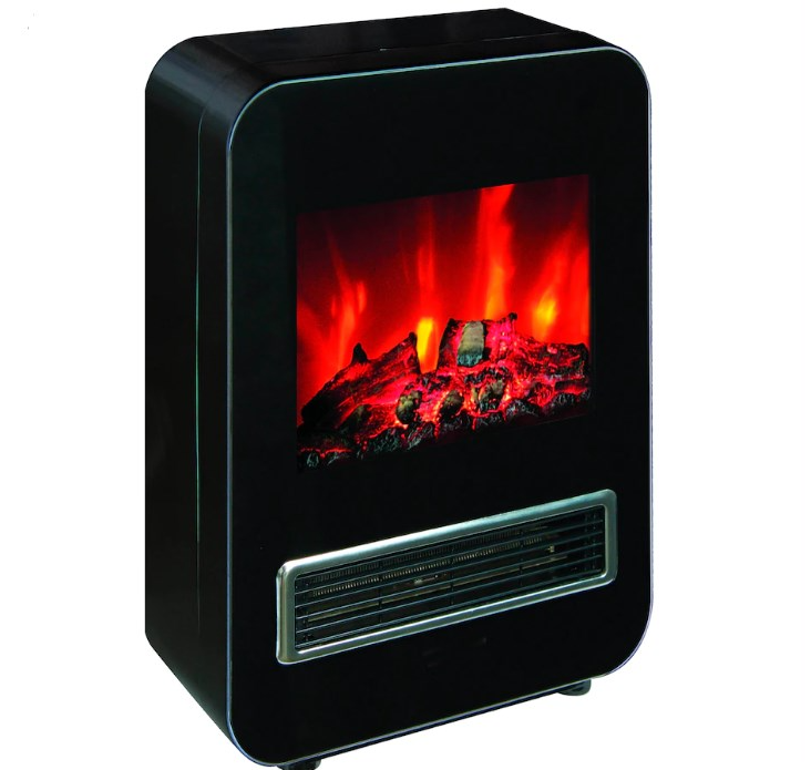 NEW, MiAmora Cube Fireplace Electrical Heater