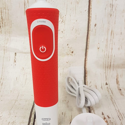 Oral-B Vitality 3710 Electric Toothbrush with Charging Base, RED