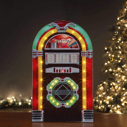 Mr. Christmas 28 Inch Interactive Musical Illuminart - Jukebox Canvas W/18 Song