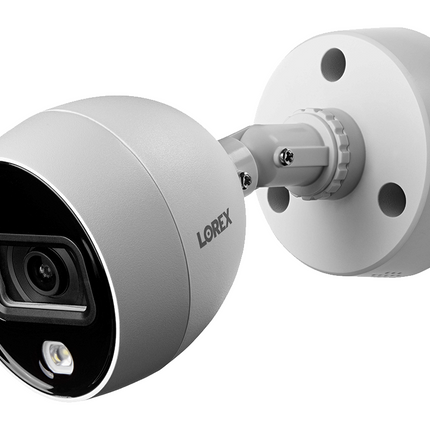 Lorex C883DA Indoor Outdoor Deterrence HD 4K Security Camera W. 50 feet cable