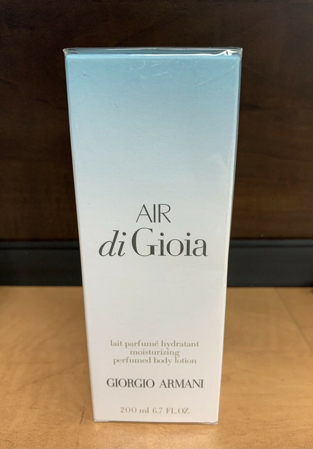 Giorgio Armani Air di Gioia Body Lotion 6.7 fl oz 200 ml New & Sealed