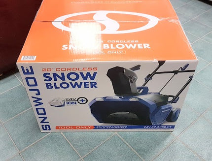 Snow Joe 24V-X2-20SB-CT 48-Volt iON+ Cordless Snow Blower | 20-Inch | Tool Only