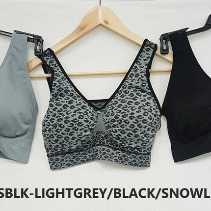 3X Rhonda Shear 9202 Jacquard Ahh Bras w/ Removable Pads - CHOOSE COLOR PACK