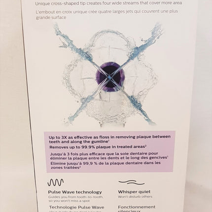 PHILIPS Sonicare 3000 Series Power Flosser, HX3711/20